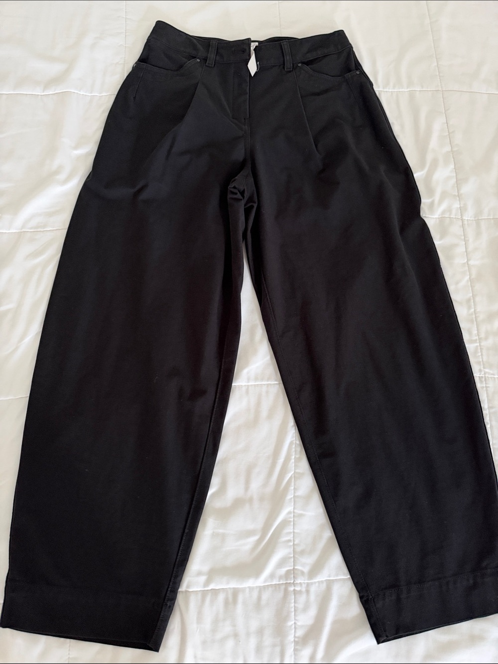Women’s Black Wide-Leg Pants - Classic Everyday Trousers